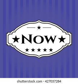 Now colorful card