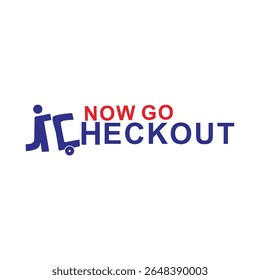 Now Go Checkout Logo Design for Online Shopping
