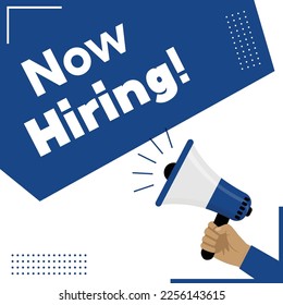 Now Hiring - Employee Hiring Post Template