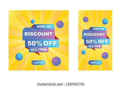 Now On Discount All Item Label Stock Vector (Royalty Free) 2187431723 ...