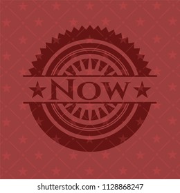 Now red emblem. Retro
