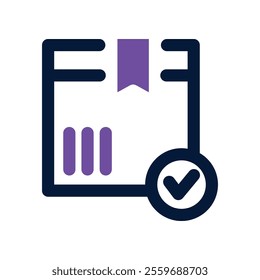 Now In Stock icon. vector dual tone icon for your website, mobile, presentation, and logo design.