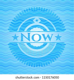 Now water wave emblem.