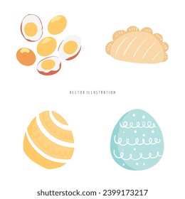 Nowruz holiday element vector illustration