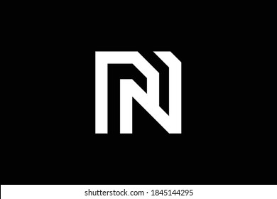 NP letter logo design on luxury background. PN monogram initials letter logo concept. NP icon design. PN elegant and Professional letter icon design on black background. N P PN NP