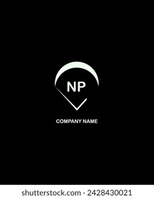 NP Letter Logo Design. Unique Attractive Creative Modern Initial NP Initial Based Letter Icon Logo