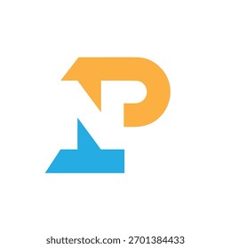 np letter logo design vector template, np logo, pn logo design, pn icon, pn symbol
np vector monogram logo