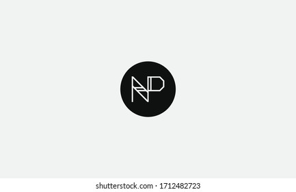 NP or PN letter logo. Unique attractive creative modern initial NP PN N P initial based letter icon logo
