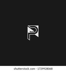 NP or PN logo and icon designs with different colors