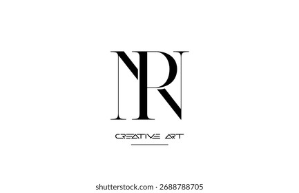 NP, PN, N, P abstract letters logo monogram