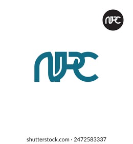 NPC Logo Letter Monogram Design