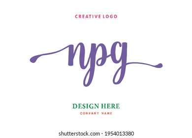El logotipo de la inscripción en NPG es sencillo, fácil de entender y autorizado