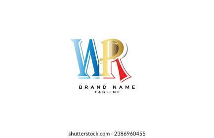 NPR, NRP, PNR, PRN, RPN, RNP, NR, RN, Abstract initial monogram letter alphabet logo design