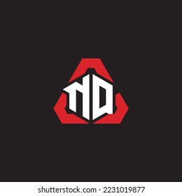NQ initial logo modern and futuristic concept for esport or gaming logo