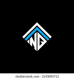 NQ letter logo creative design with vector graphic, NQ simple and modern logo.