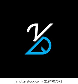 NQ letter logo creative design with vector graphic, NQ simple and modern logo.