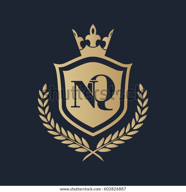 Nq Logo Stock Vector (Royalty Free) 602826887