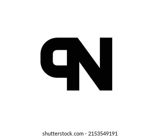 Nq Qn Logo Design Vector Template Stock Vector (Royalty Free ...