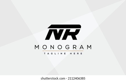 NR initial logo design inspiration 