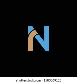 NR letter designs for logo and icons