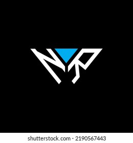 NR letter logo creative design with vector graphic, NR simple and modern logo.