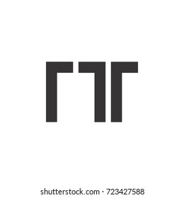 nr letter logo design vector