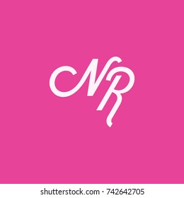NR Letter Logo, Icon, Vector element design
