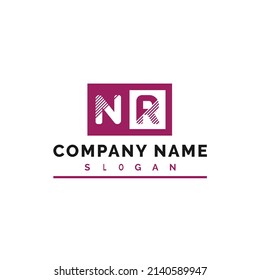 NR Logo Design. NR Letter Logo Vector Illustration - Vector