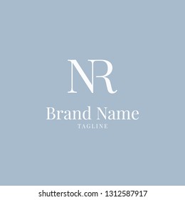 NR logo elegance skyblue