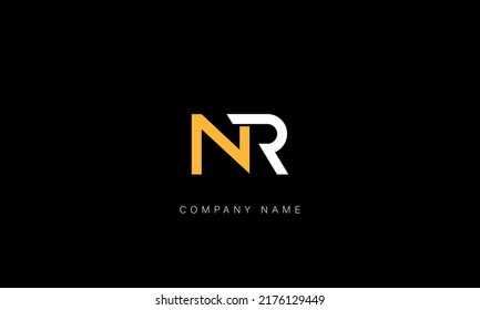 Nr Rn Alphabet Letters Logo Monogram Stock Vector (Royalty Free ...