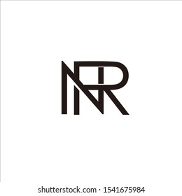 'NR' VECTOR LOGO FOR BRANDS AND COMPANIES