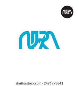 NRA Logo Letter Monogram Design Initials