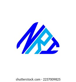 NRI letter logo creative design with vector graphic, NRI simple and modern logo.