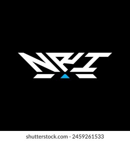 NRI letter logo vector design, NRI simple and modern logo. NRI luxurious alphabet design  
