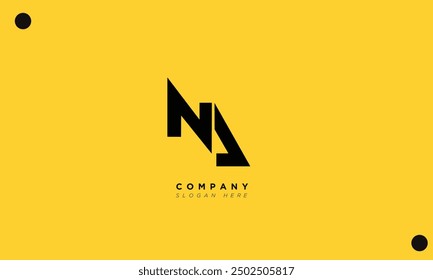 NS Alphabet letters Initials Monogram logo SN, N and S