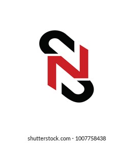 ns letter logo