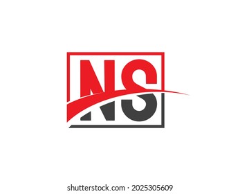 Design-Vorlage für NS-Letter-Logos