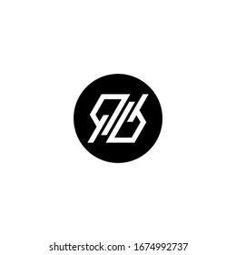 NS letter logo design vector icon template