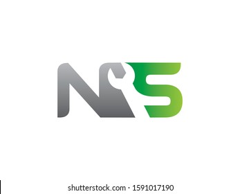 NS Letter logo or symbol template design