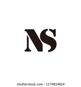ns letter vector logo