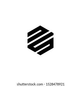 NS LOGO VECTOR ICON DOWNLOAD TEMPLATE