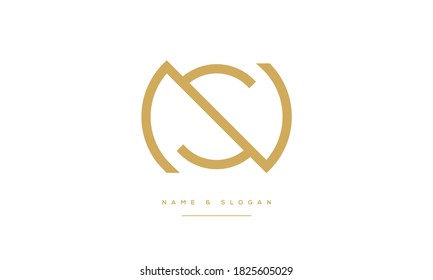NS ,SN ,N ,S  abstract Letters Logo Monogram