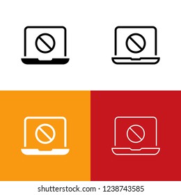NSFW Laptop Icon Set