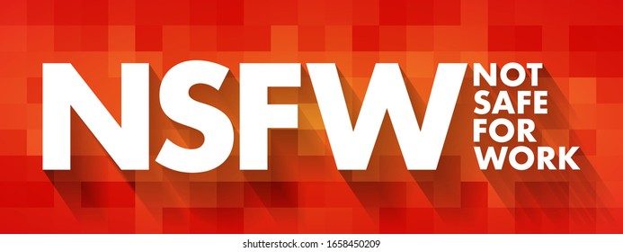 NSFW - Nicht sicher für die Arbeit, Akronym, Hintergrund des Unternehmenskonzepts
