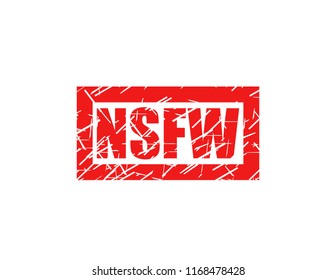 Nsfw red stamp