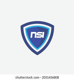 Sicherheitslogo für NSI-Buchstaben