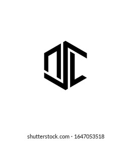 NSL Letter Logo Design polygon Monogram Icon Vector Template