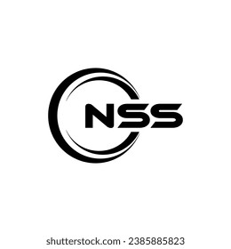 NSS Logo Design, Inspiration for a Unique Identity. Modern Elegance and Creative Design. Watermark Your Success with the Striking this Logo.