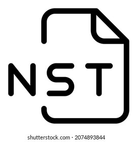 An NST file is a module used by NoiseTracker a freeware audio tracking program