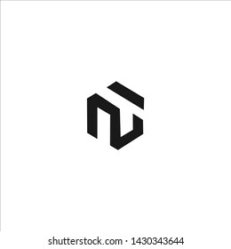 NT letters logo, N and T letters logo alphabet design